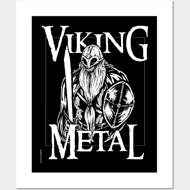 Viking Metal Wall Art by Mr. Grimskar's Art